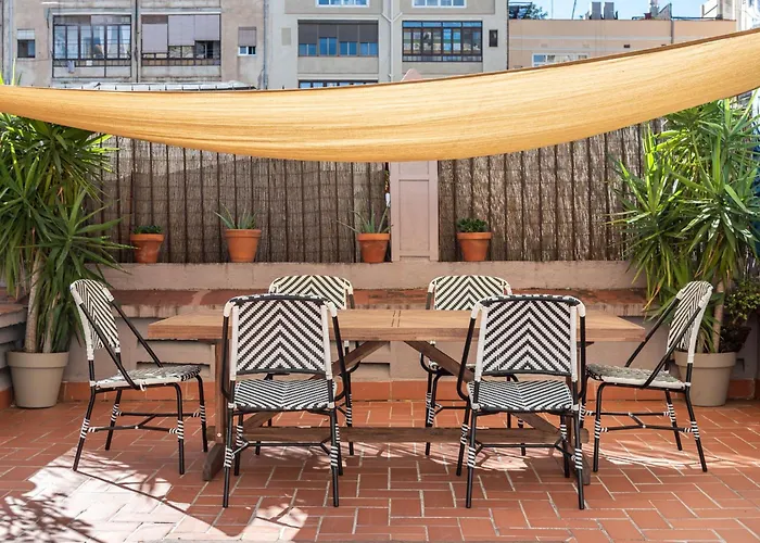 Sunny With 100sqm Terrace In Barcelona